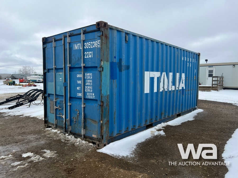 2007 8.6 X 20 FT. SHIPPING CONTAINER