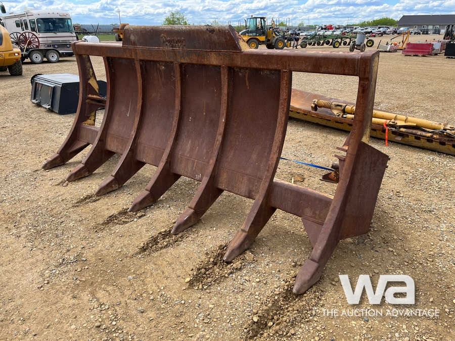 DESTEC 137 IN. DOZER BRUSH RAKE