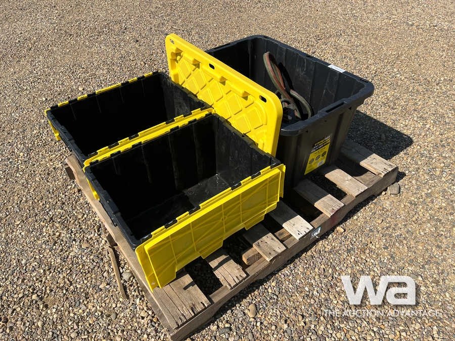 PLASTIC TOTES,CUTTING TORCH OUTFIT