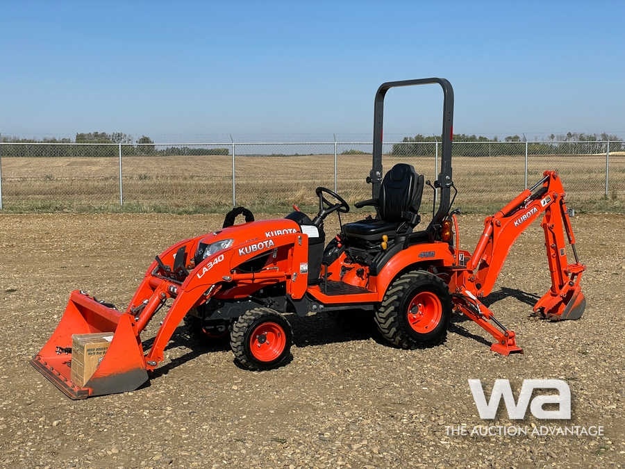 2017 KUBOTA BX23S MFWD UTILITY TRACTOR