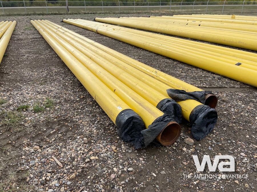 (5) PCE. 10" X 60 FT. YELLOW JACKET PIPE