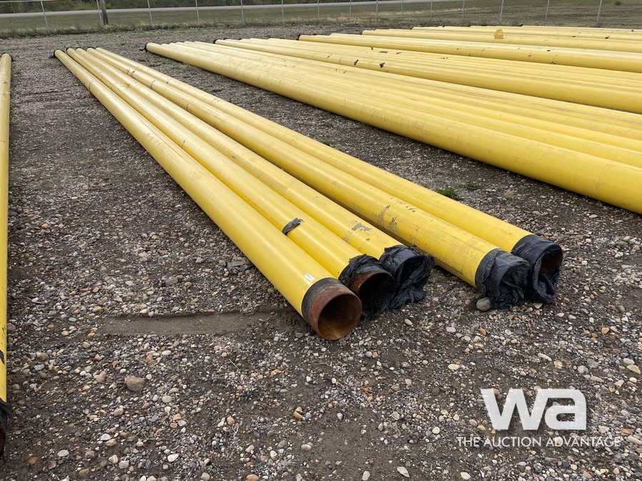 (5) PCE. 10" X 60 FT. YELLOW JACKET PIPE