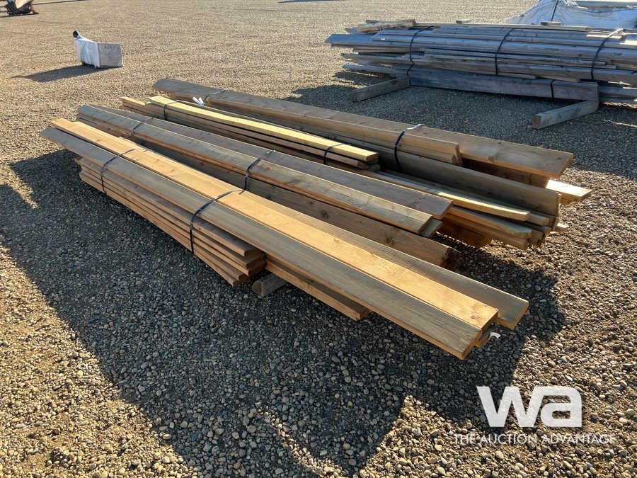 (4) BUNDLES OF TREATED LUMBER