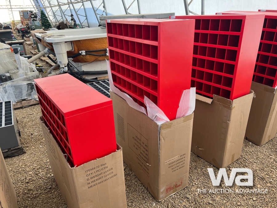 (UNUSED) 96 SLOT STAND UP BOLT BIN