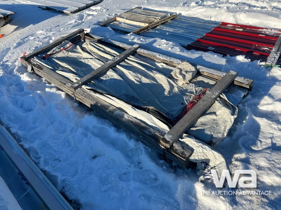 QTY OF STEEL ROOFING