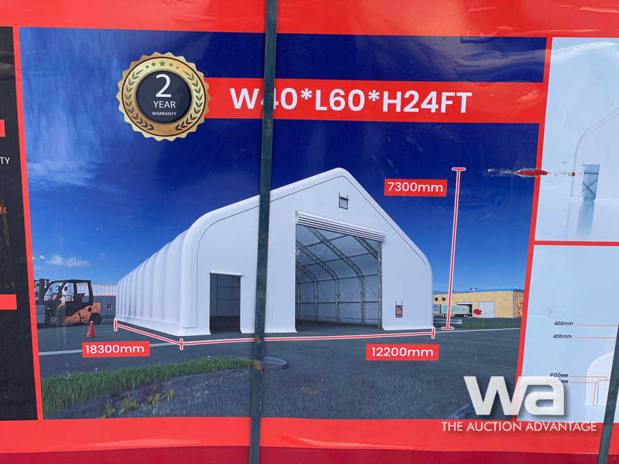 Hills Industrial 40X60X24 FT. Storage Building