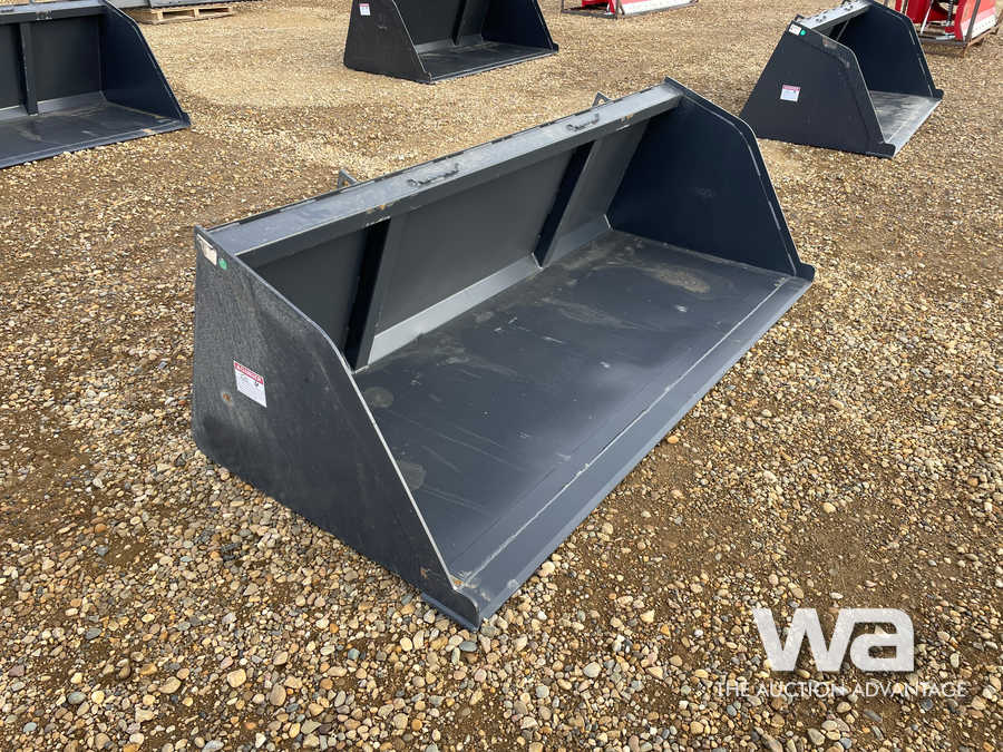 84 IN. Skid Steer Snow Bucket