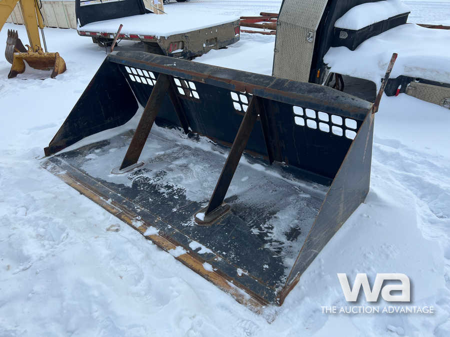 Skid Steer 110 IN. Snow Bucket