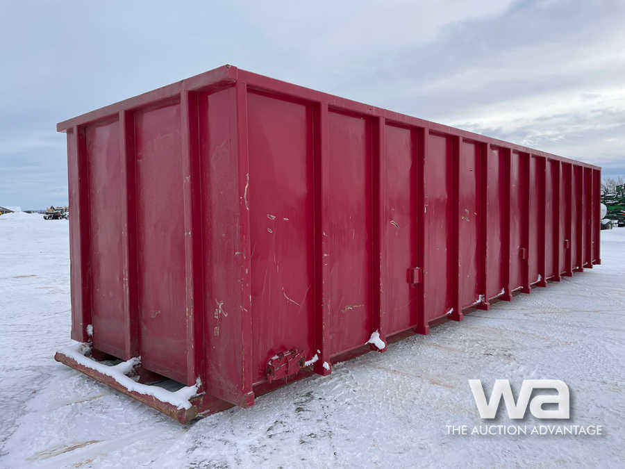 High Side 40 FT. Shale Bin on Skids