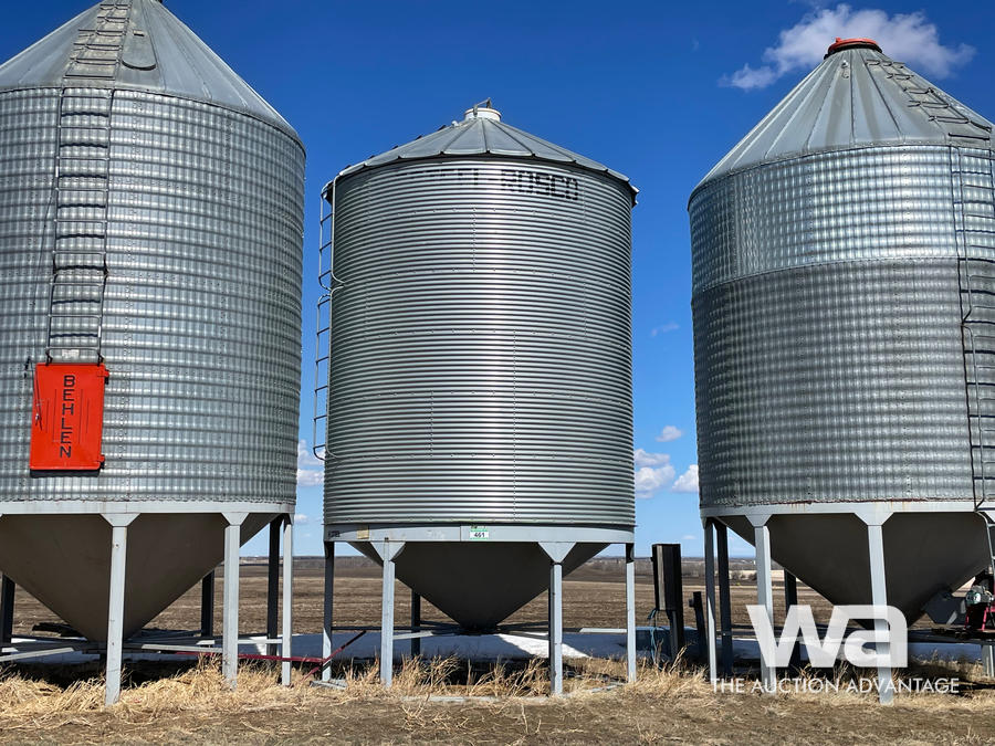 Westeel 6 Ring X 14 FT. Hopper Grain Bin