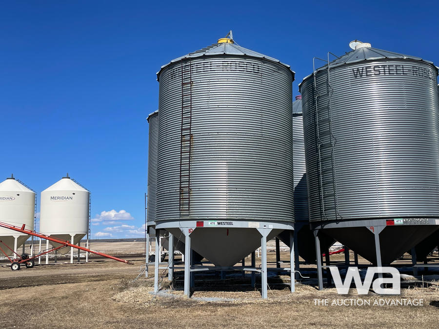 Westeel 2250 Bus. Hopper Bottom Grain Bin 10