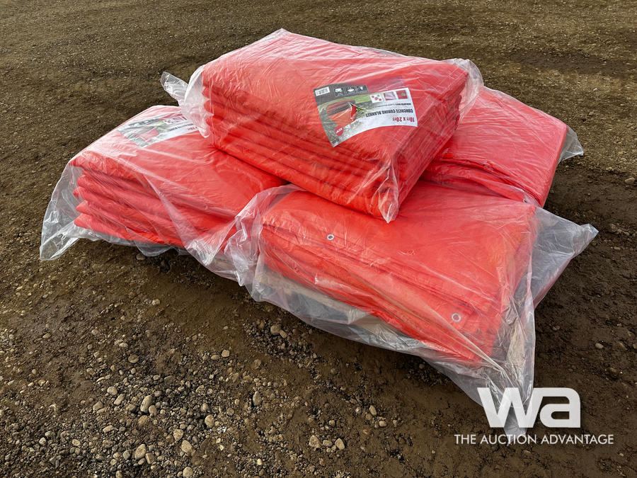 (5) 10X20 FT. Insulated Tarps