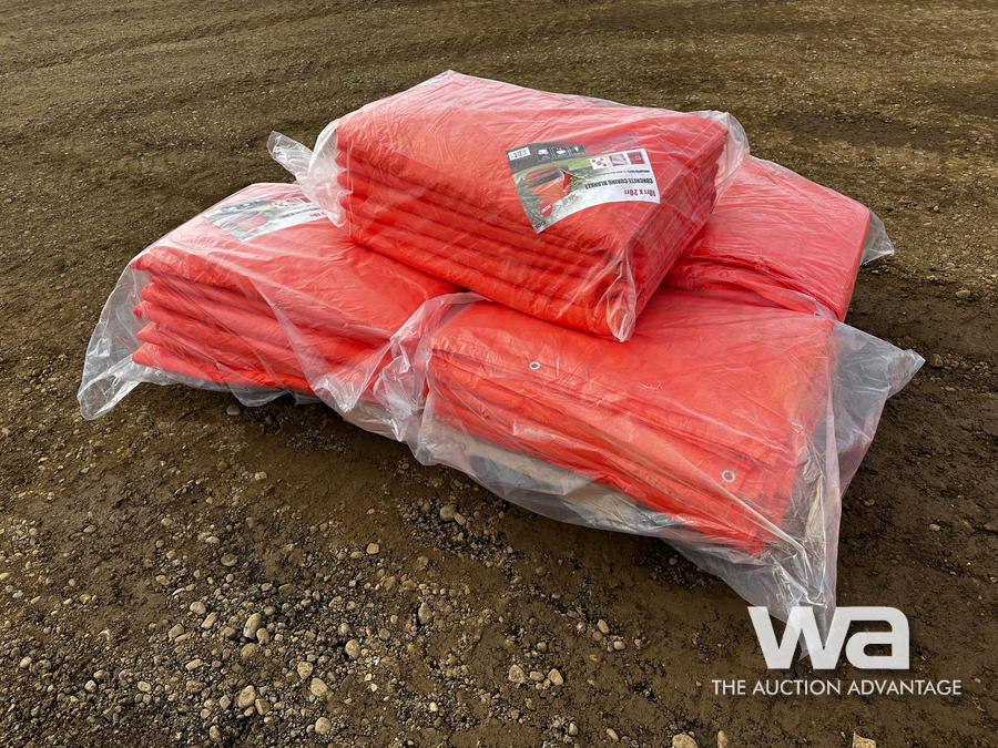(5) 10X20 FT. Insulated Tarps