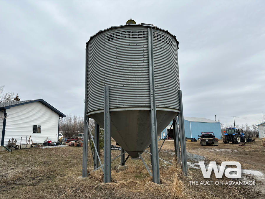 WESTEEL ROSCO 4 RING HOPPER BOTTOM GRAIN BIN