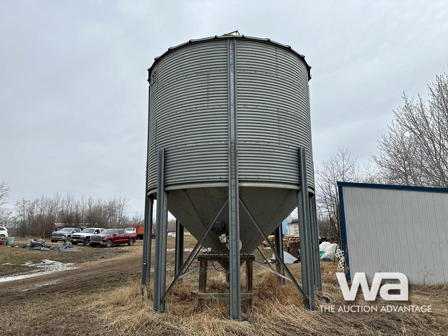 WESTEEL ROSCO 4 RING HOPPER BOTTOM GRAIN BIN