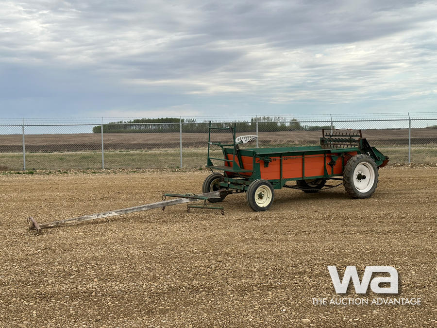 EZ SPREADER 75 HORSE DRAWN MANURE SPREADER