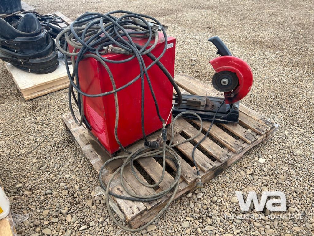 JEPSON CHOP SAW, 295 AMP WELDER