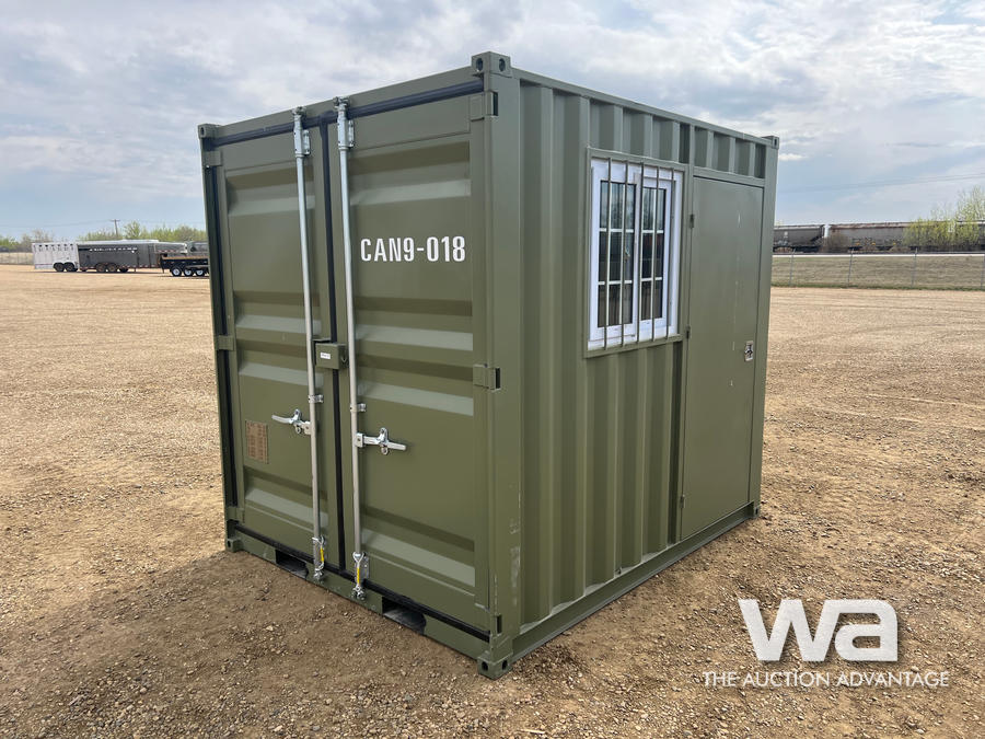 9 FT. STORAGE CONTAINER