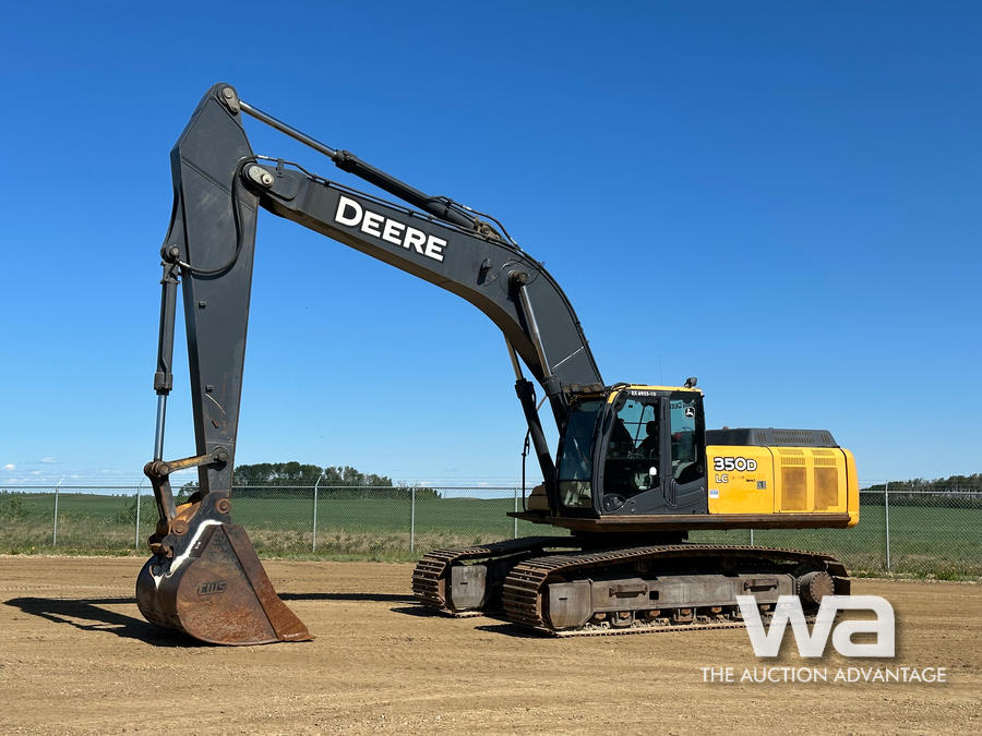 2010 JOHN DEERE 350D LC HYDRAULIC EXCAVATOR