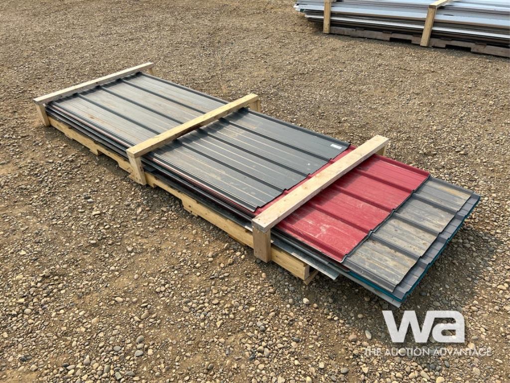 QTY OF STEEL ROOFING/SIDING