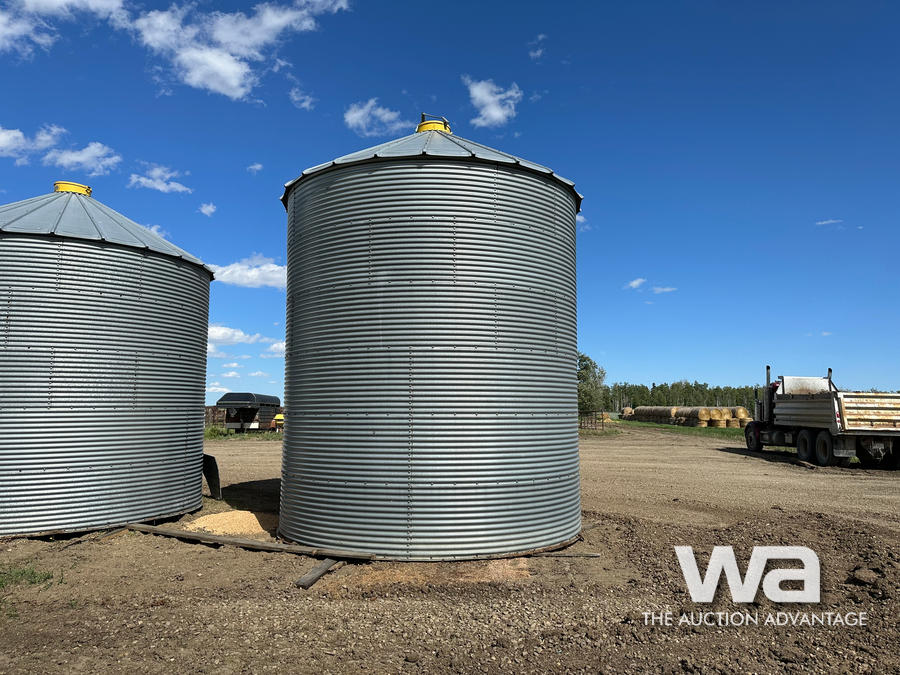 WESTEEL 6 RING FLAT BOTTOM GRAIN BIN