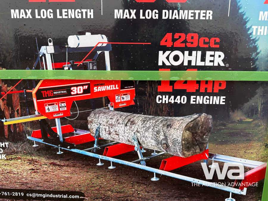 TMG 30 IN. PORTABLE SAWMILL