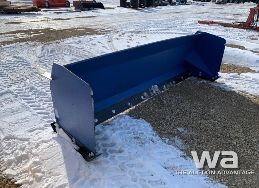 (UNUSED) 10 FT. SKID STEER SNOW PUSHER