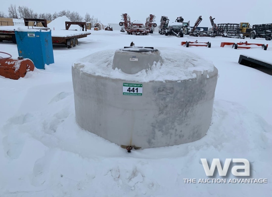 UFA 800 GAL. WATER TANK