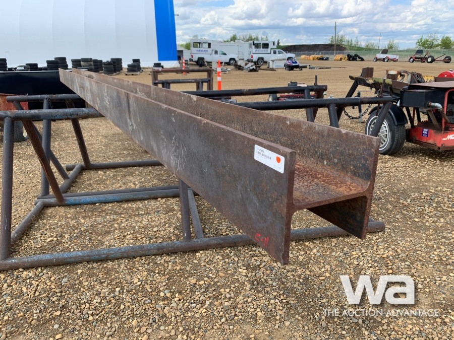8" X 20 FT. STEEL IBEAM