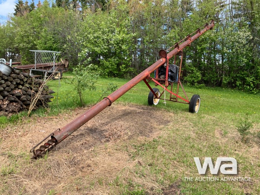 VERSATILE 6" GRAIN AUGER & MOTOR