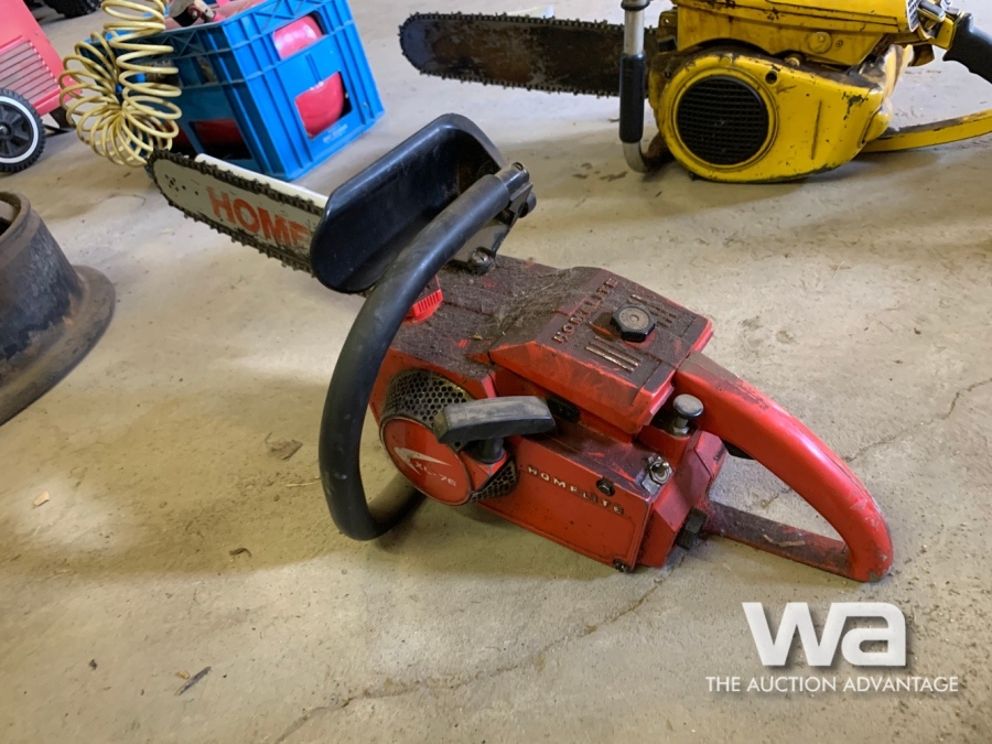 HOMELITE XL76 CHAIN SAW