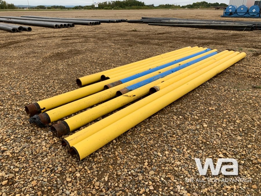 (11) PIECES 6" PIPE