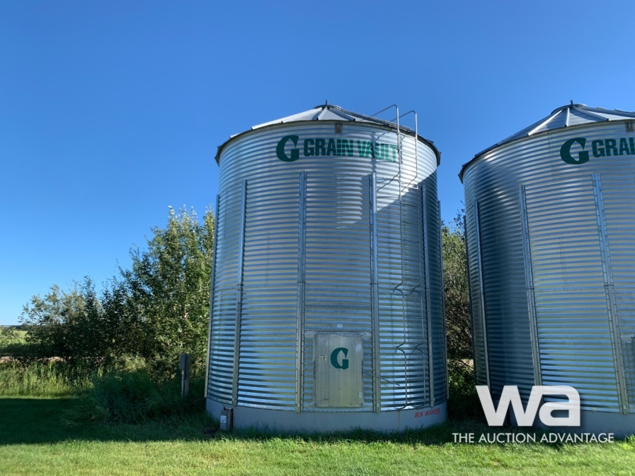 GRAIN VAULT 5 RING X 19 FT. GRAIN BIN