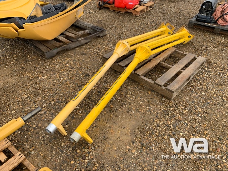 (2) TRIMBLE MOTOR GRADER MASTS