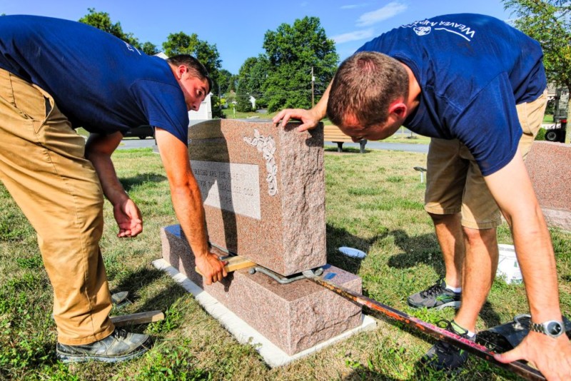 Monument Showroom in Mount Joy, PA on West Main St. Weaver Memorials