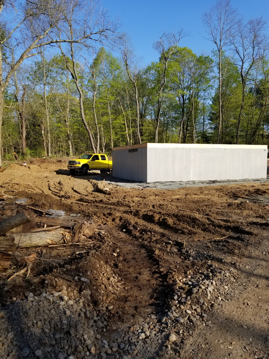Rental Property Project in Granby, CT Weaver Superior Walls, LLC