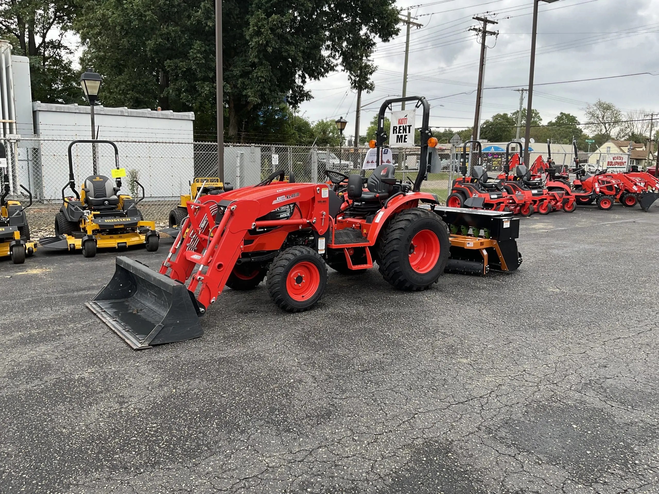 Weavers Equipment Tractor Seeder Bundle for Rent