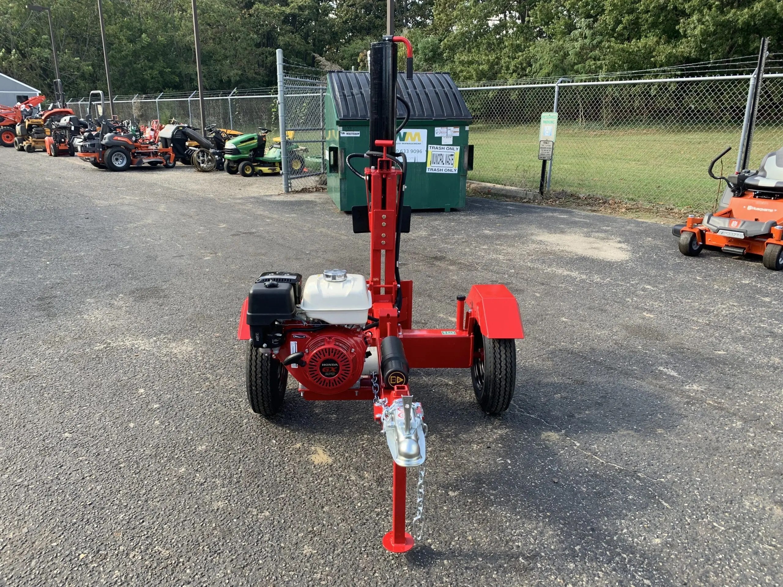 Log Splitter for Rent Weaver's Equipment