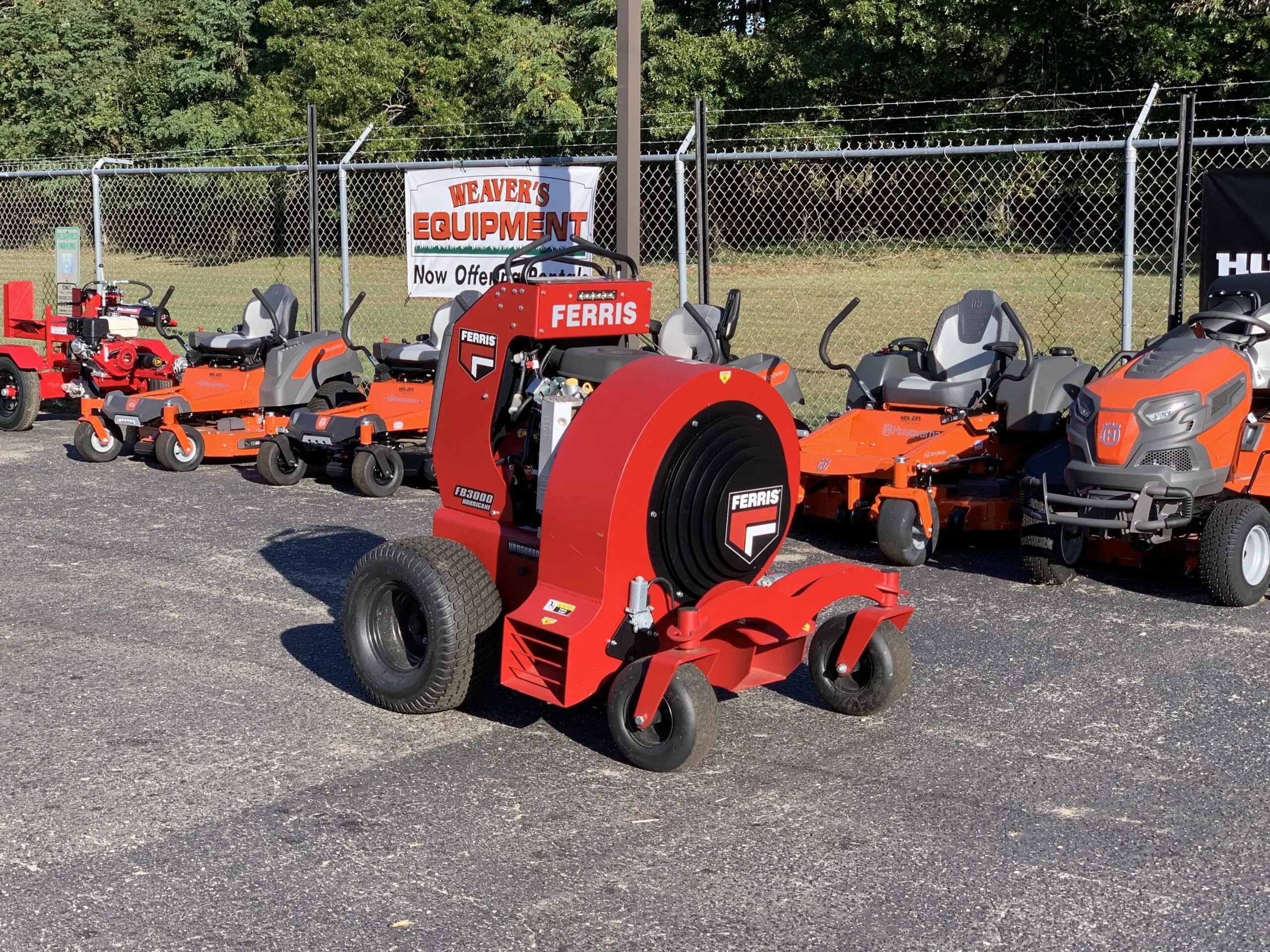 Ferris FB3000 Hurricane Leaf Blower for Rent / Weavers Equipment