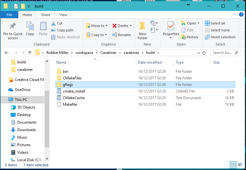 C++ Попытка скомпилировать карабин на окнах, используя Powershell и