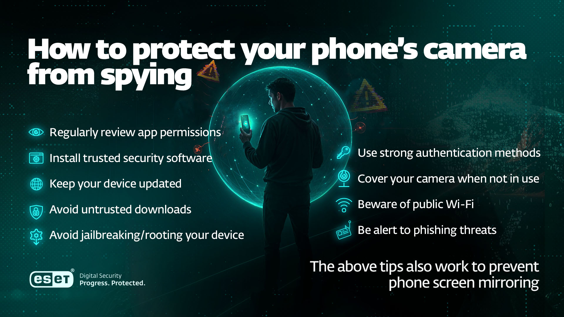 Is your phone camera watching you? Spot the warning signs and protect