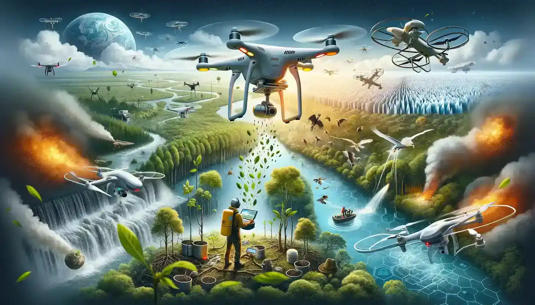 Top 5 Drones for Environmental Conservation Impact & Success