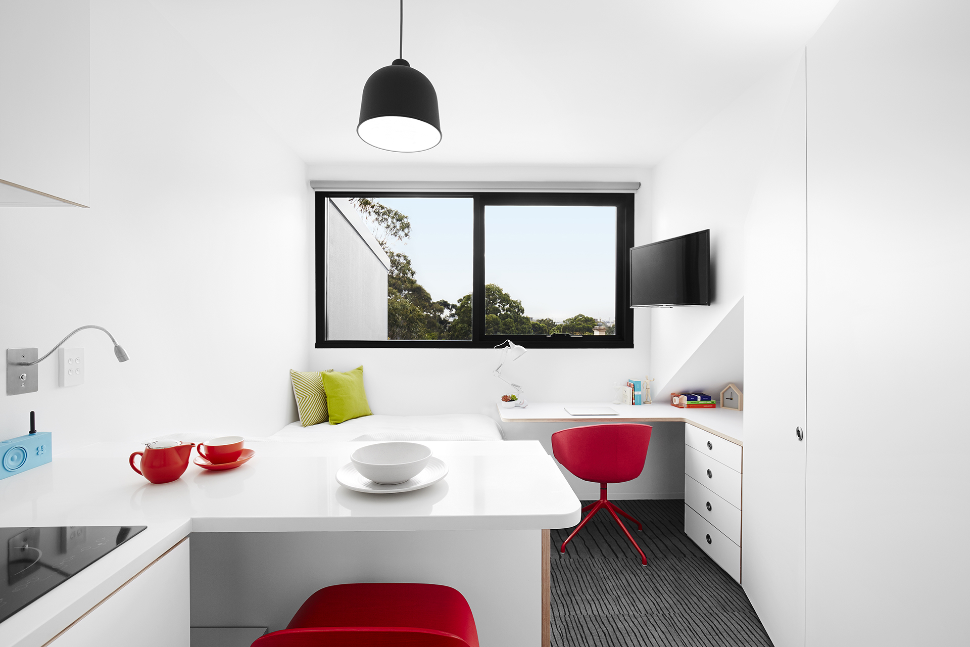 Student Studio Apartment at Abercrombie St Scape