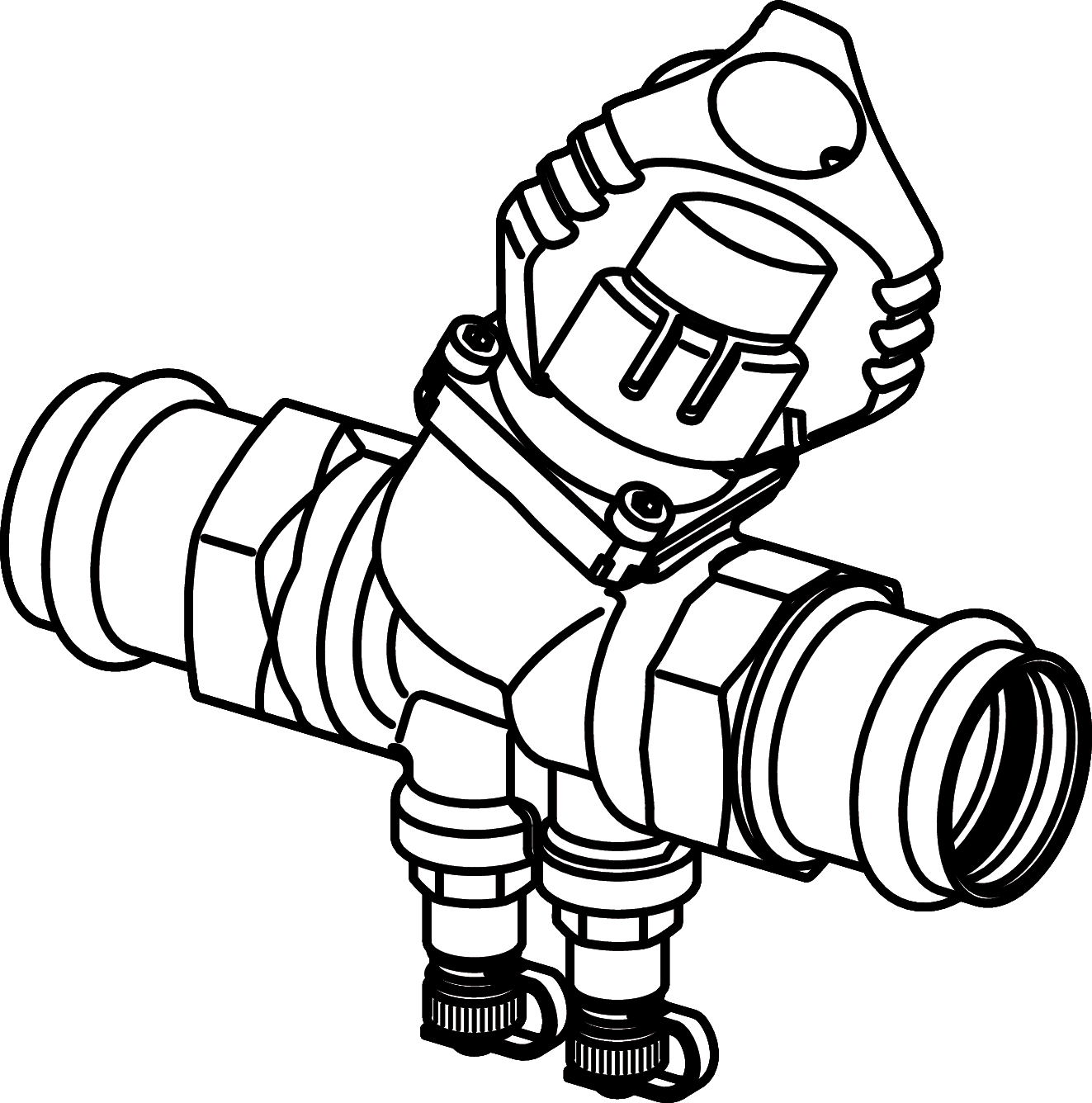 Viega ProPress dynamic balancing valve 2981.7 viega.us