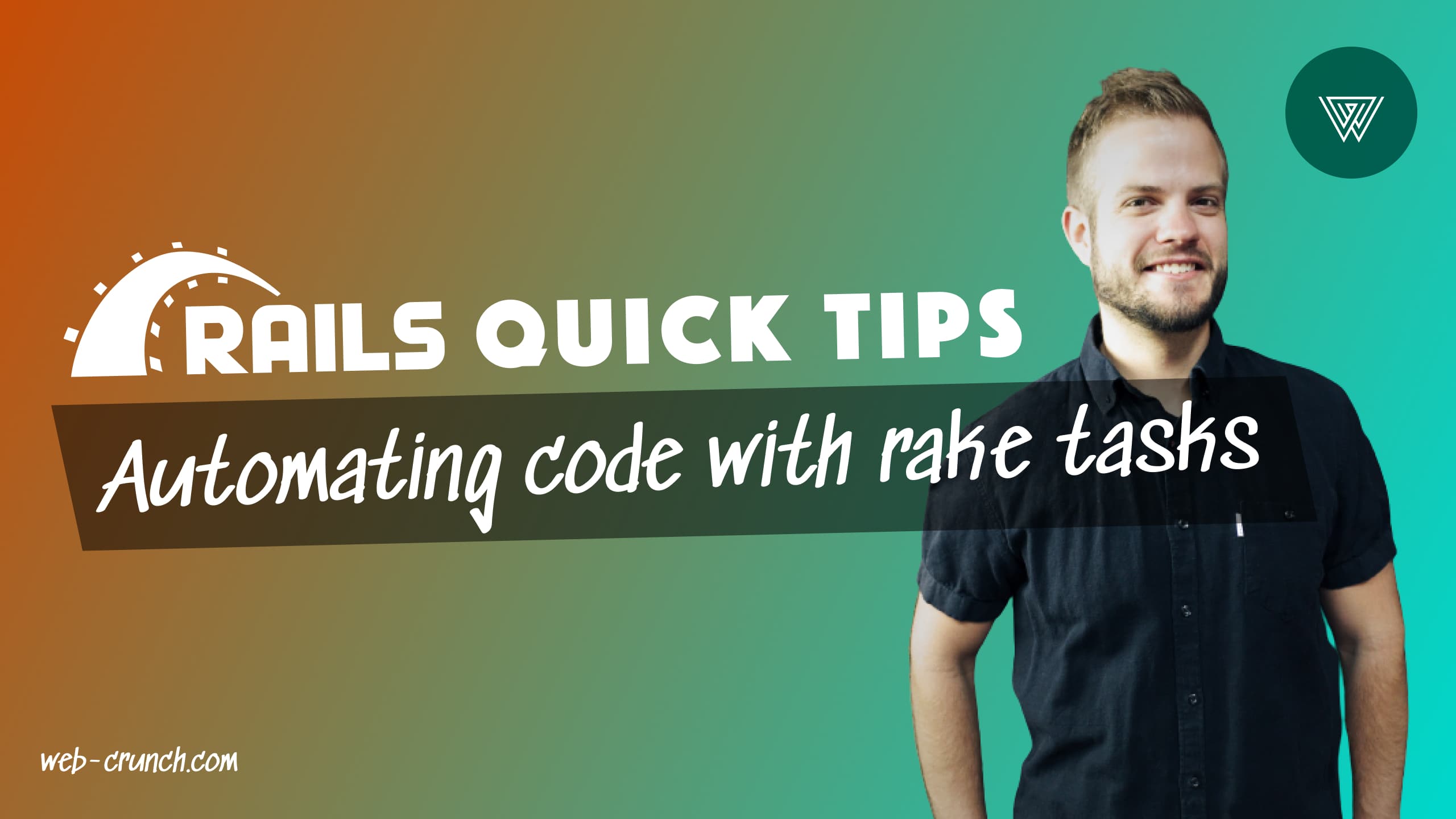 Rails Quick Tip 04 Automating Code with Rake Tasks crunch