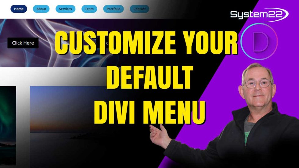 Divi Theme How To Customize The Default Menu With CSS