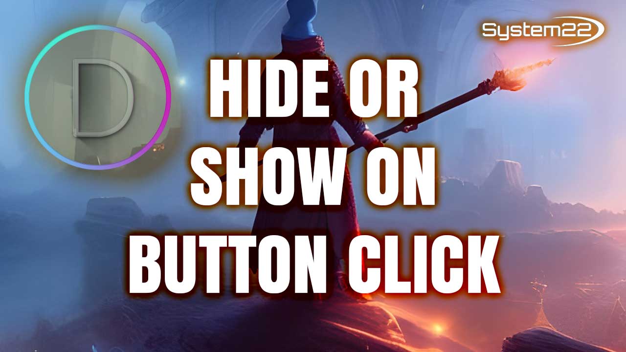 Hide or Show any Element On Click