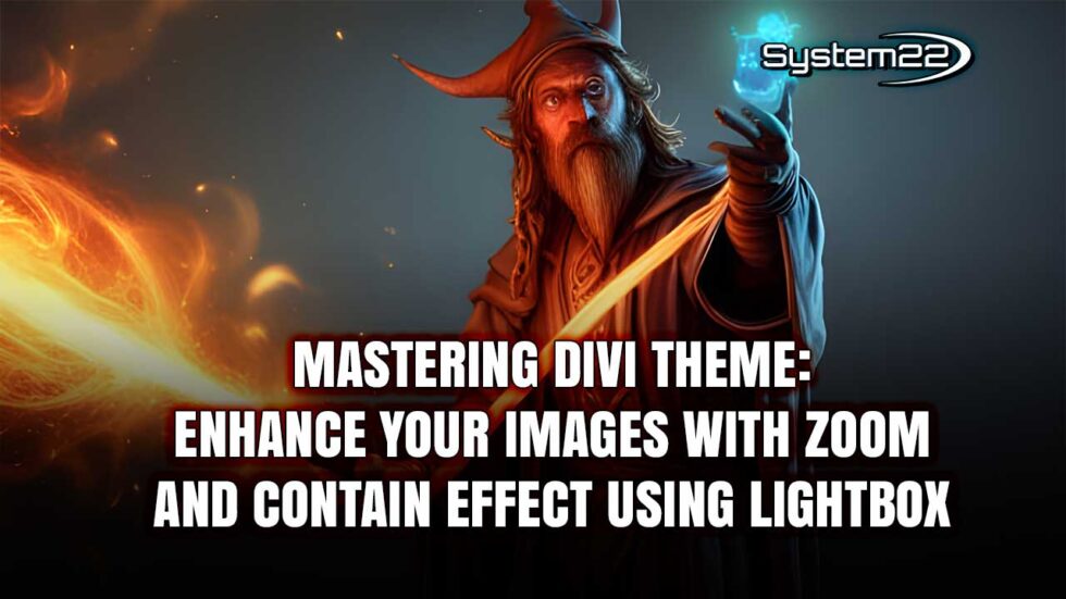 Divi Theme Image with Zoom and Contain Effect using Lightbox