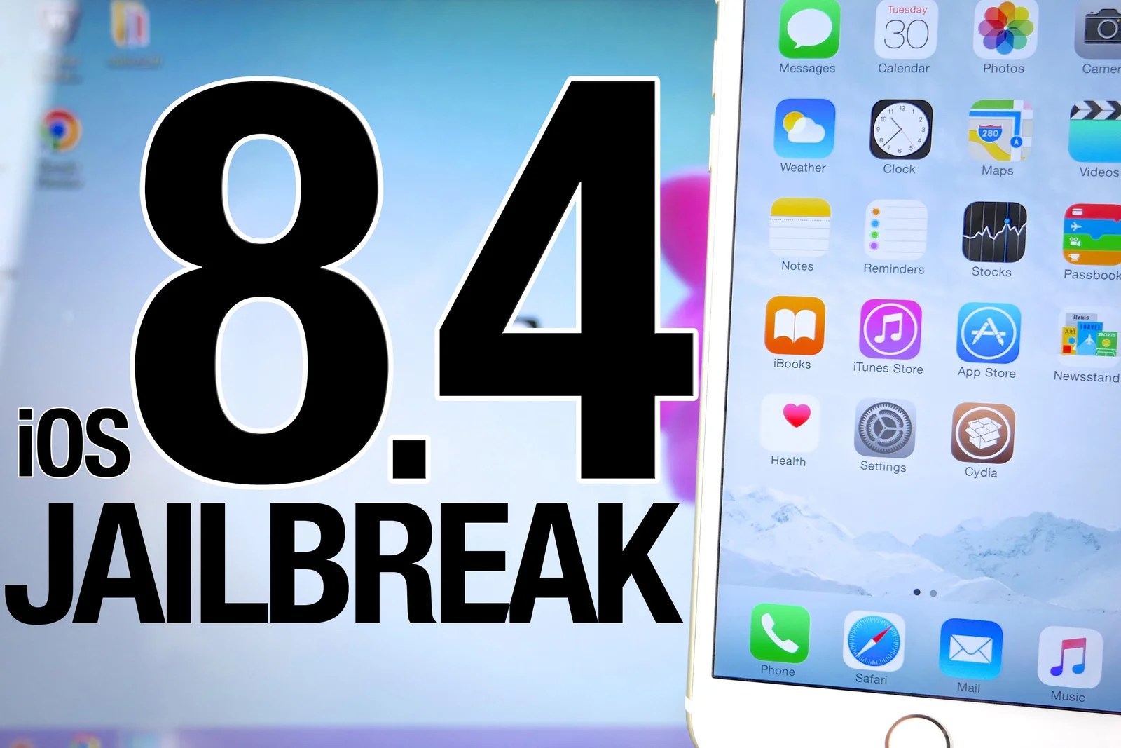 Tutoriel comment Jailbreak ios 8.1.3, 8.2, 8.3, 8.4 avec TaiG