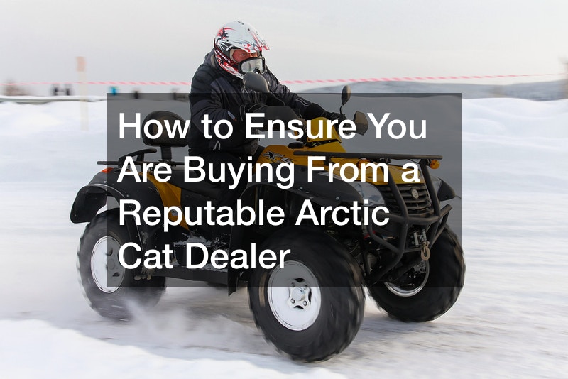 How to Ensure You Are Buying From a Reputable Arctic Cat Dealer  Lib